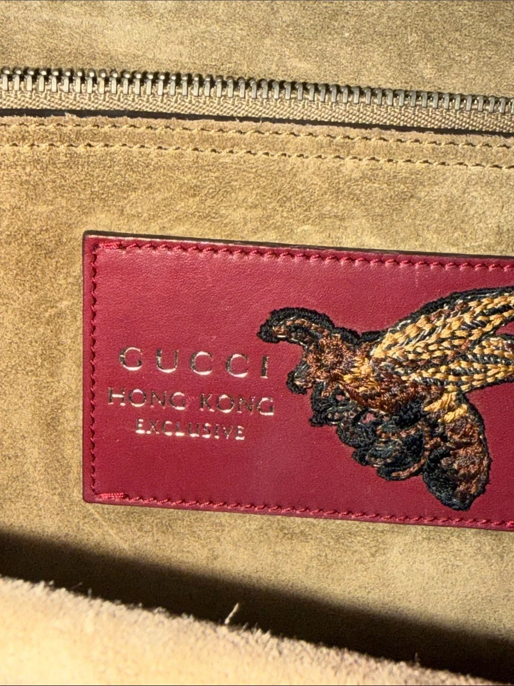 Gucci Beige GG Supreme Embroidered Dionysus Shoulder Bag with Pineapple Detail